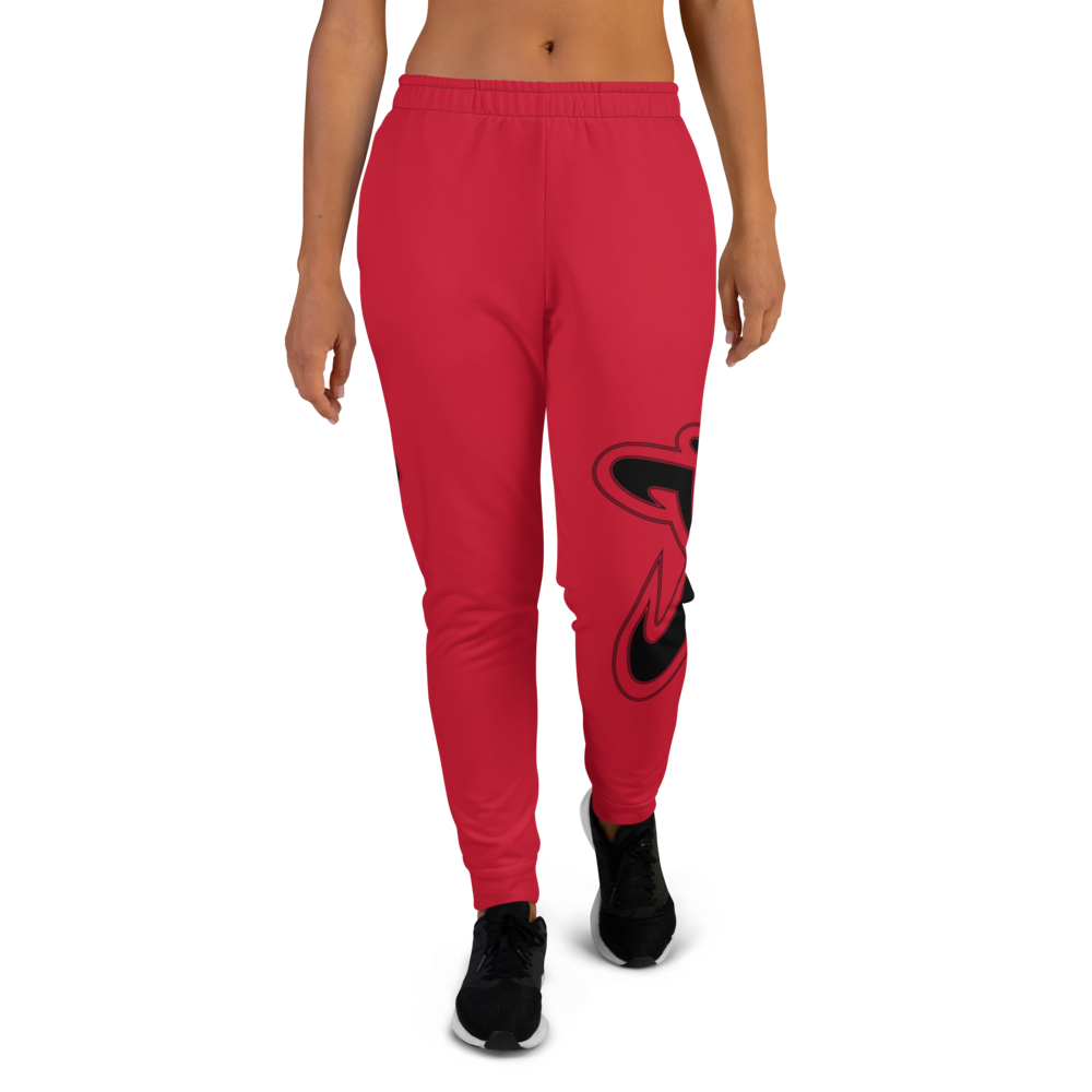 Athletic Apparatus Red Black Logo V2 Women's Joggers - Athletic Apparatus