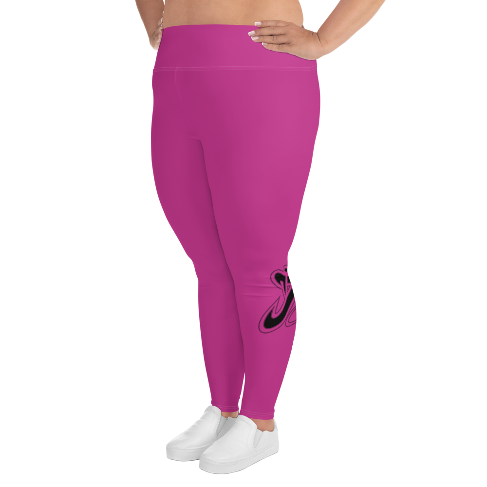 
                      
                        Athletic Apparatus Pink Black logo White stitch V3 Plus Size Leggings - Athletic Apparatus
                      
                    