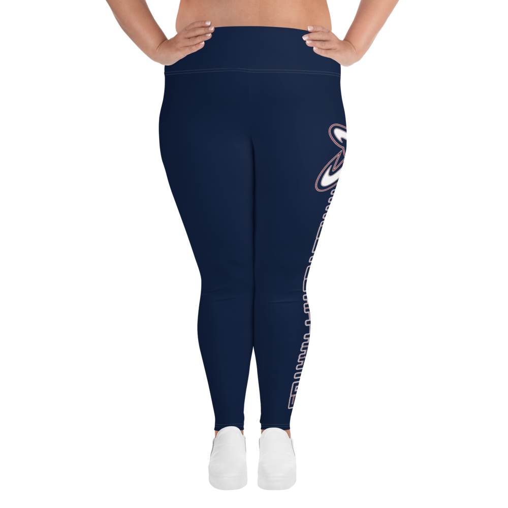 
                      
                        Athletic Apparatus Navy Blue rwb logo White stitch Plus Size Leggings - Athletic Apparatus
                      
                    