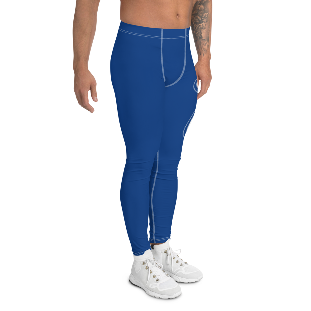 
                      
                        Athletic Apparatus Blue 2 White logo White Stitch V2 Men's Leggings - Athletic Apparatus
                      
                    