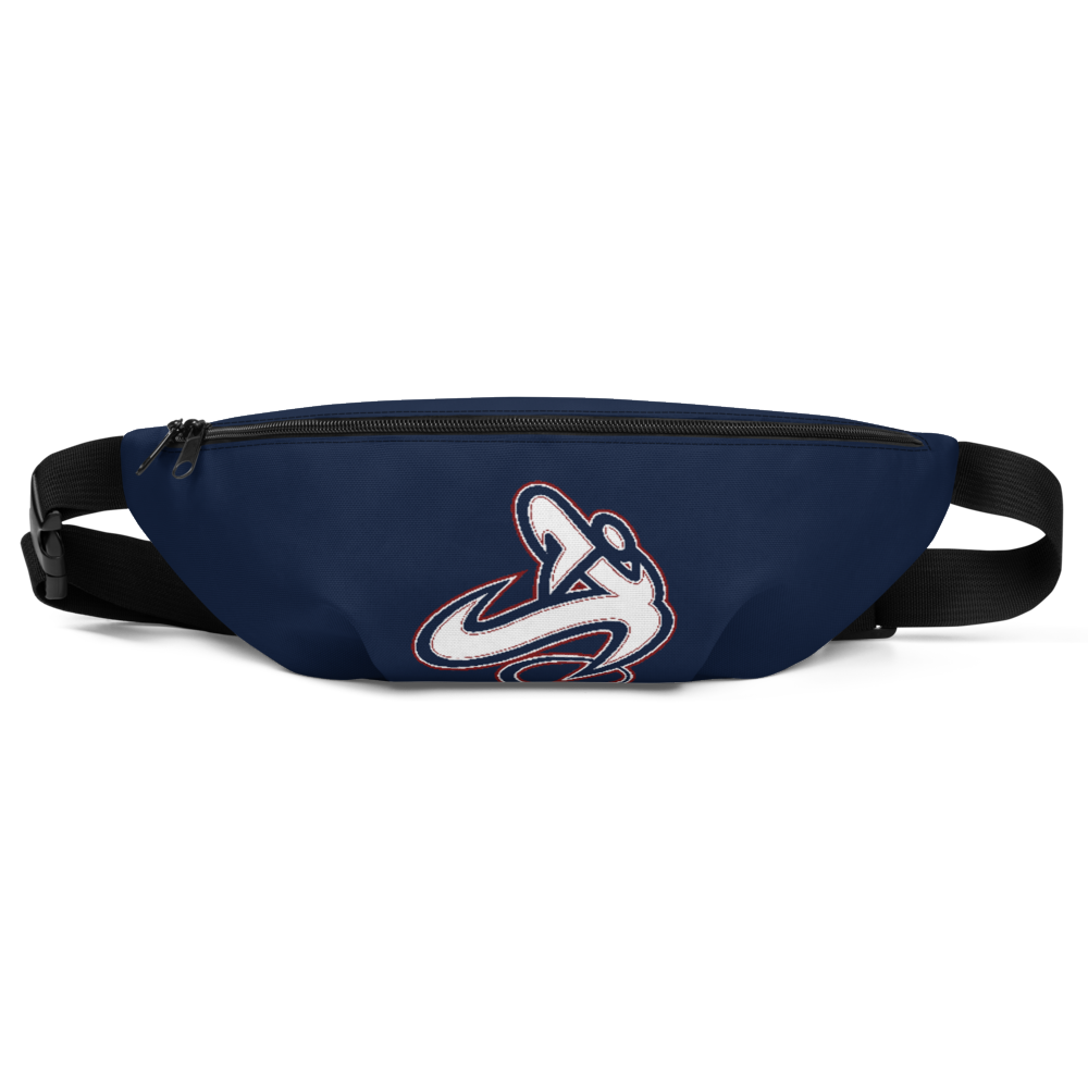 Athletic Apparatus Navy Blue rwb logo Fanny Pack - Athletic Apparatus