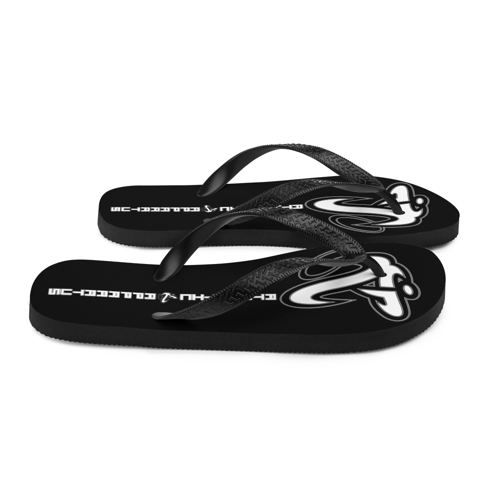 
                  
                    Athletic Apparatus Black White logo Flip-Flops - Athletic Apparatus
                  
                