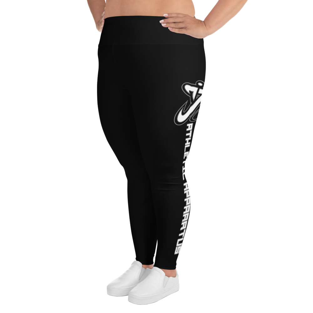 
                      
                        Athletic Apparatus Black White logo Plus Size Leggings - Athletic Apparatus
                      
                    