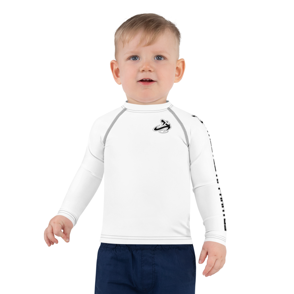 
                      
                        Athletic Apparatus White Black logo Kids Rash Guard - Athletic Apparatus
                      
                    