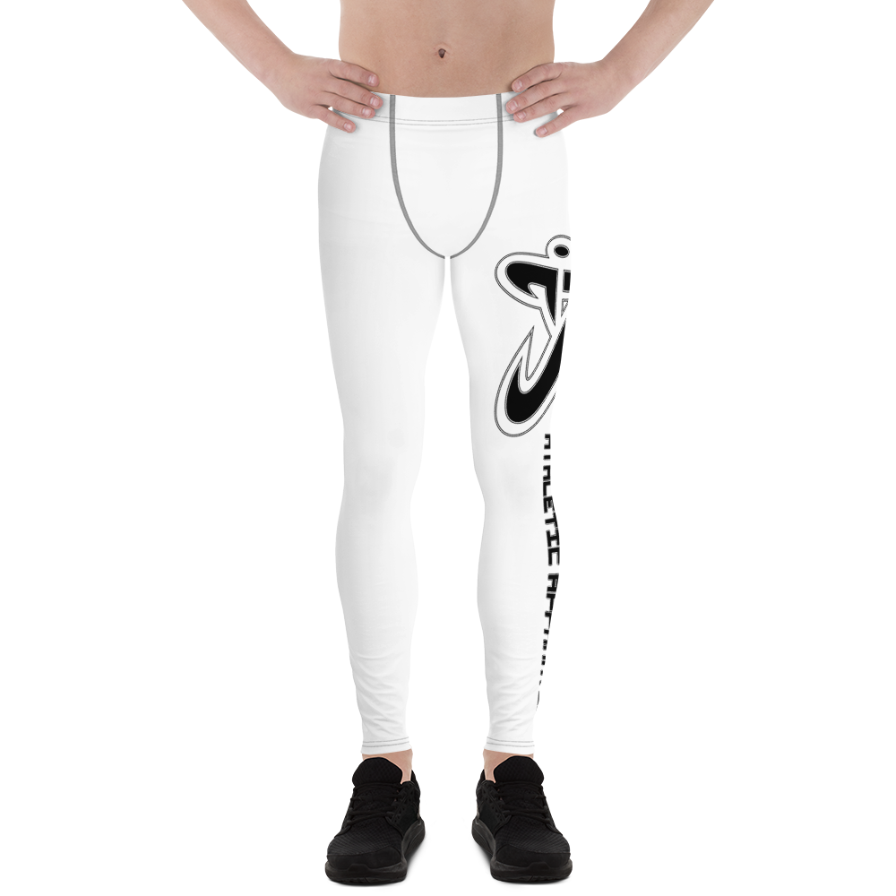 
                      
                        Athletic Apparatus White Black logo V2 Men's Leggings - Athletic Apparatus
                      
                    