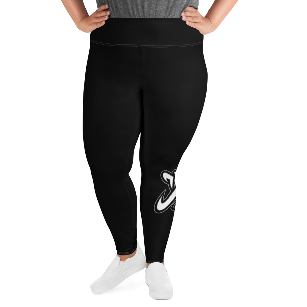 
                      
                        Athletic Apparatus Black White logo White stitch V3 Plus Size Leggings - Athletic Apparatus
                      
                    