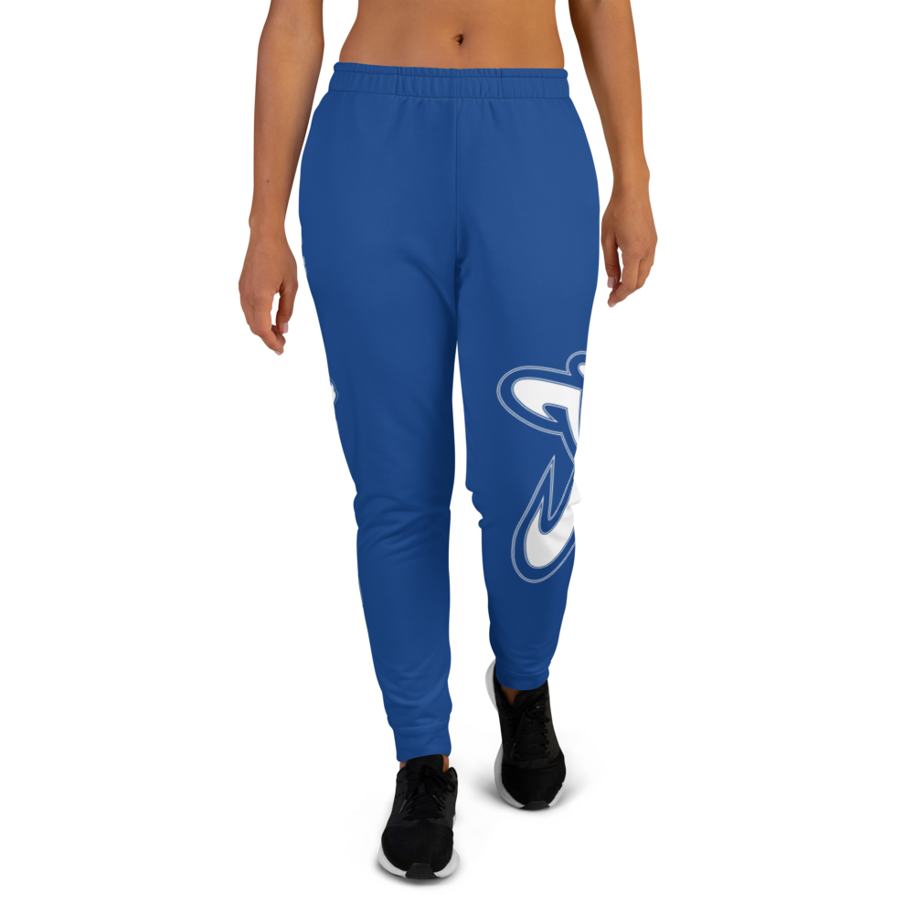 Athletic Apparatus Blue 2 White Logo V2 Women's Joggers - Athletic Apparatus
