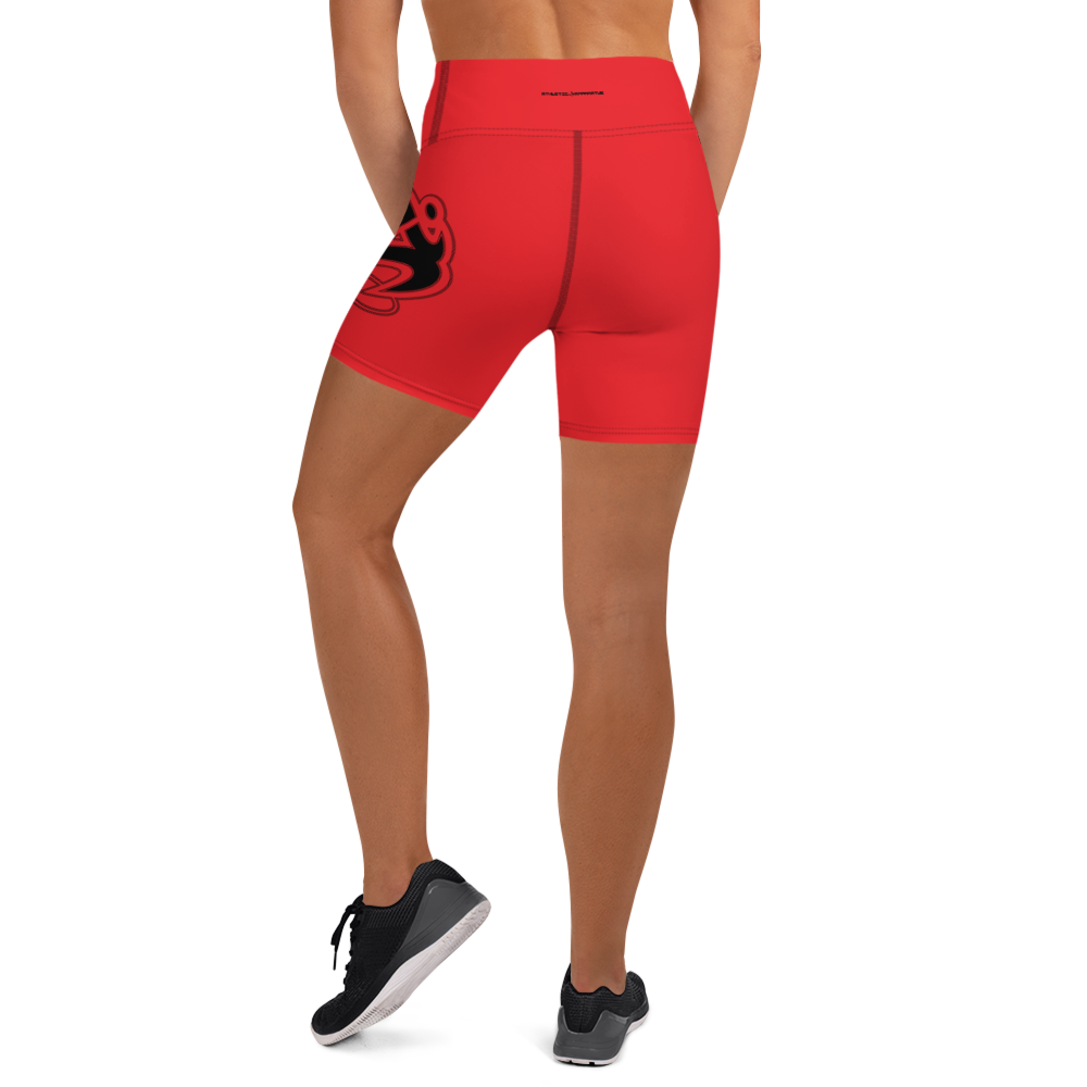 
                      
                        Athletic Apparatus Red 1 Black logo Yoga Shorts - Athletic Apparatus
                      
                    