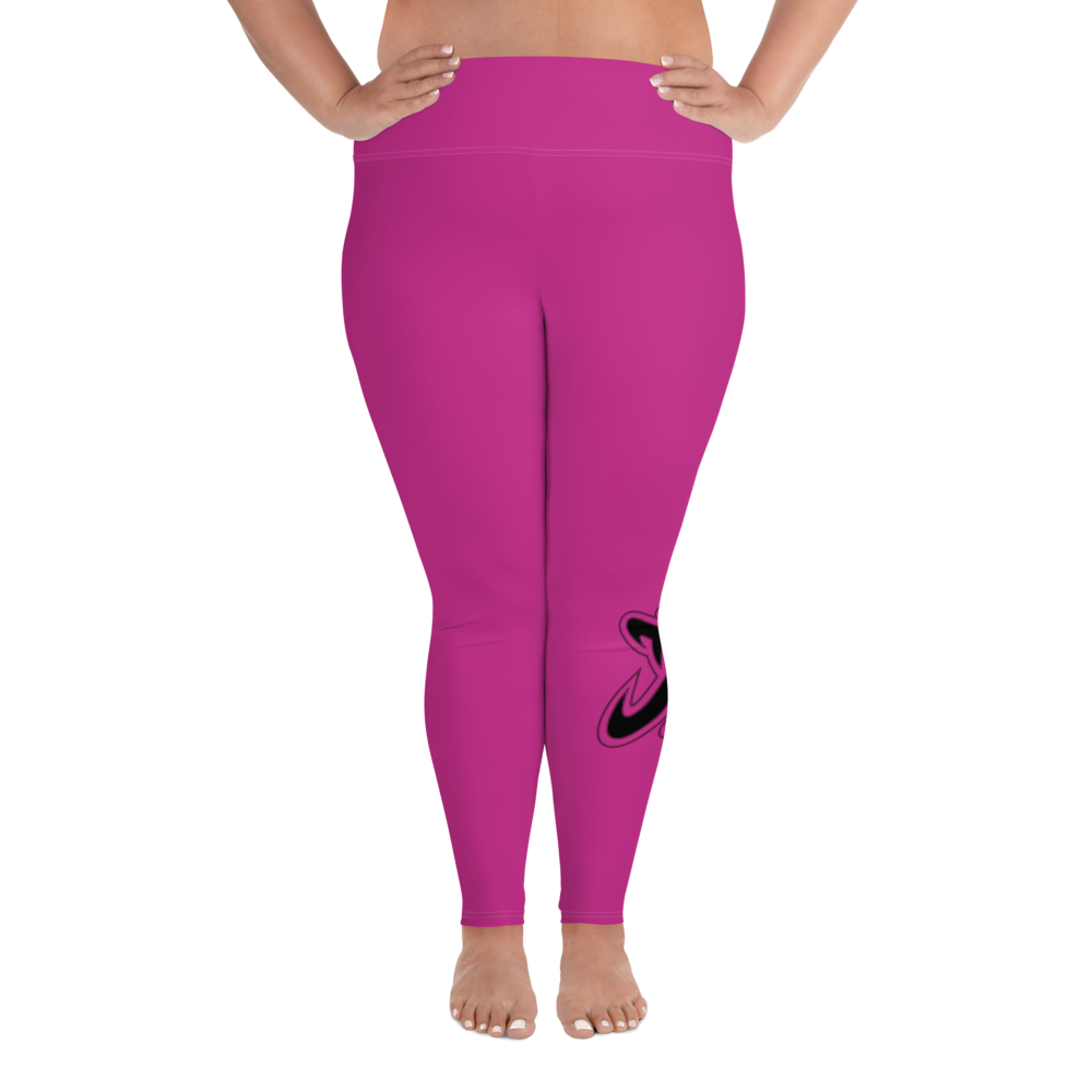 
                      
                        Athletic Apparatus Pink Black logo White stitch V3 Plus Size Leggings - Athletic Apparatus
                      
                    