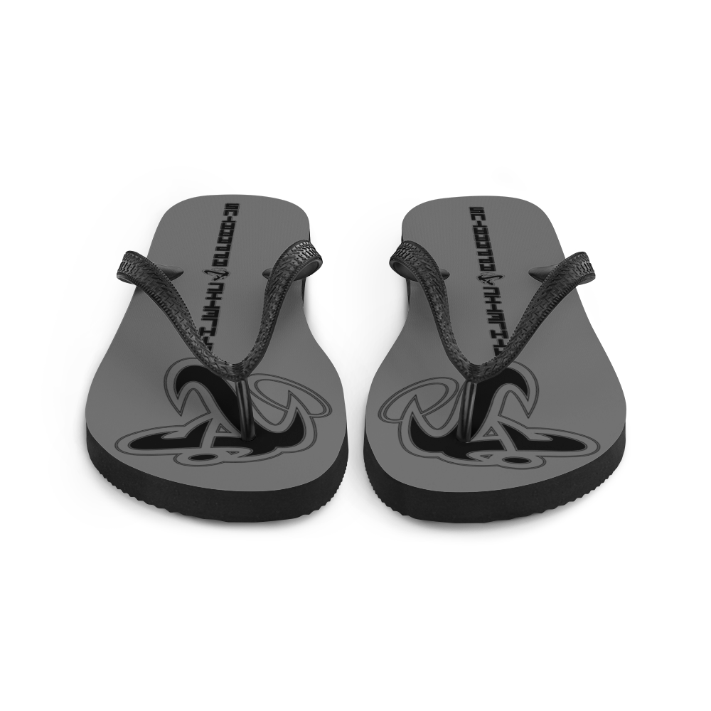 
                      
                        Athletic Apparatus Grey Black logo Flip-Flops - Athletic Apparatus
                      
                    