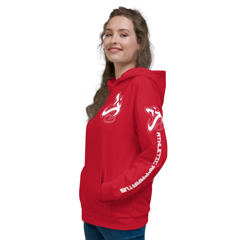 
                      
                        Athletic Apparatus Red White Logo Unisex Hoodie - Athletic Apparatus
                      
                    