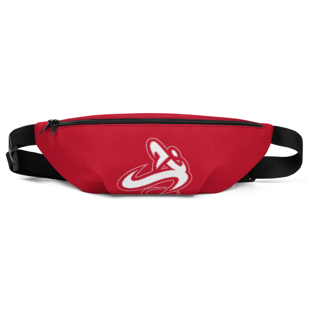 Athletic Apparatus Red White Logo Fanny Pack - Athletic Apparatus