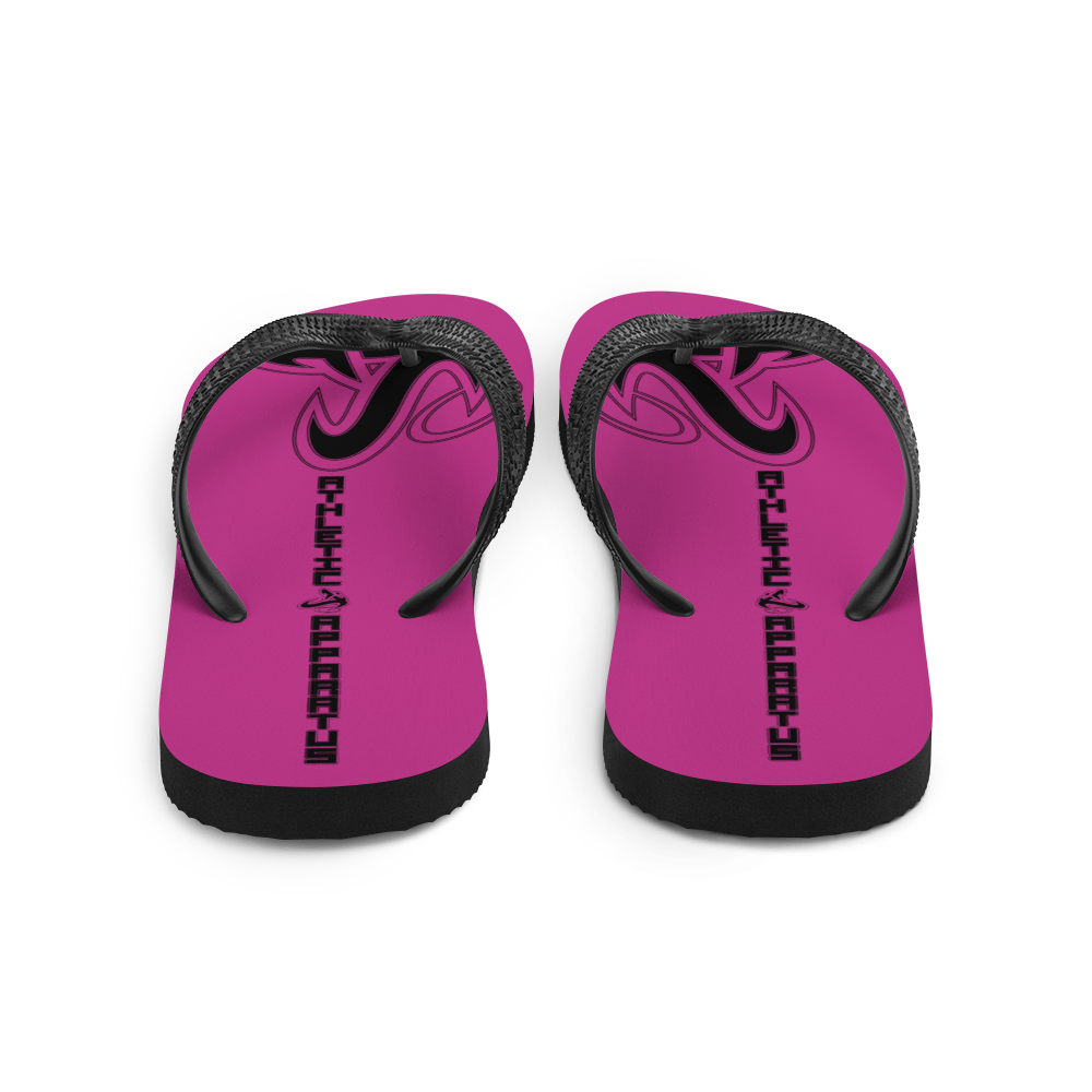
                  
                    Athletic Apparatus Pink Black logo Flip-Flops - Athletic Apparatus
                  
                