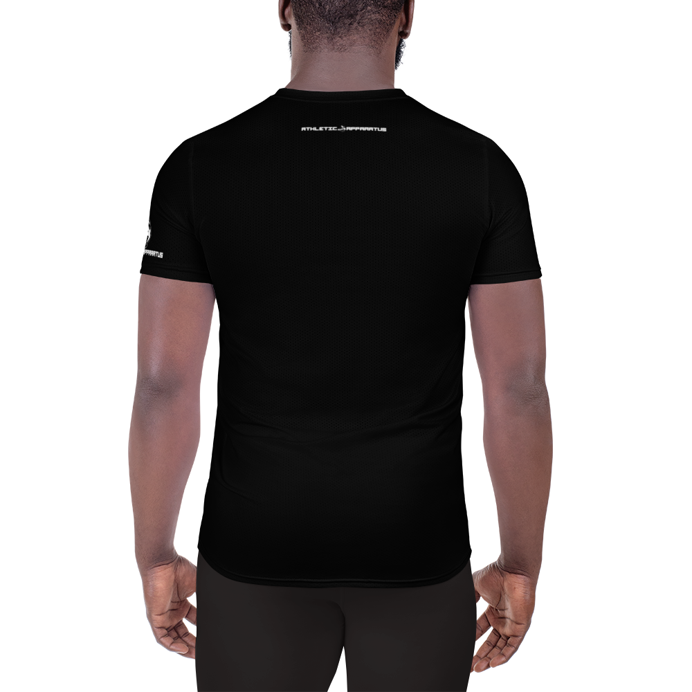 
                  
                    Athletic Apparatus Black White logo Men's Athletic T-shirt - Athletic Apparatus
                  
                