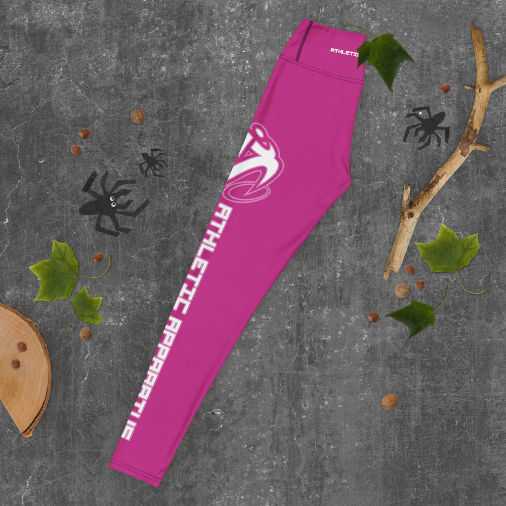 
                      
                        Athletic Apparatus Pink White logo Yoga Leggings - Athletic Apparatus
                      
                    