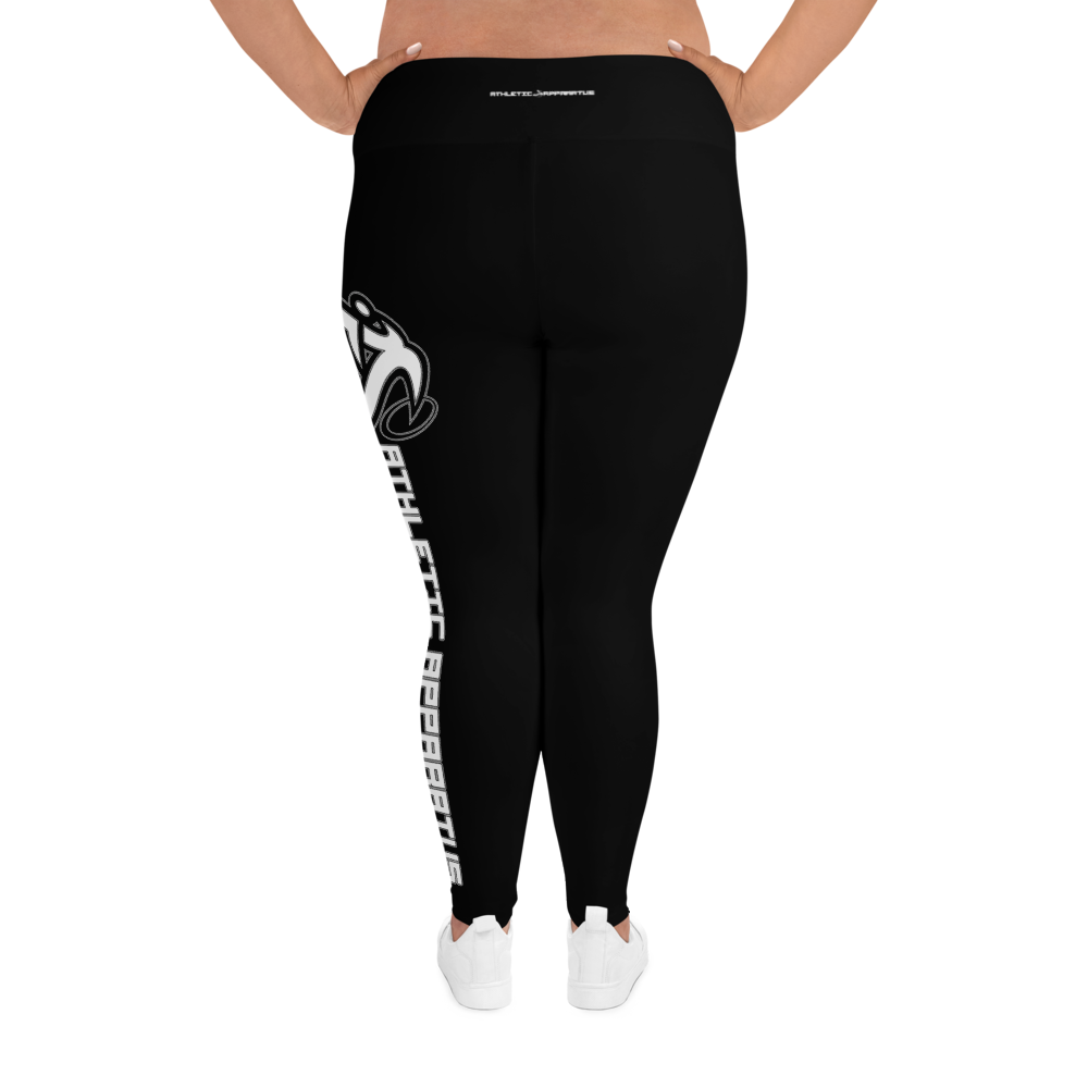 
                      
                        Athletic Apparatus Black White logo Plus Size Leggings - Athletic Apparatus
                      
                    