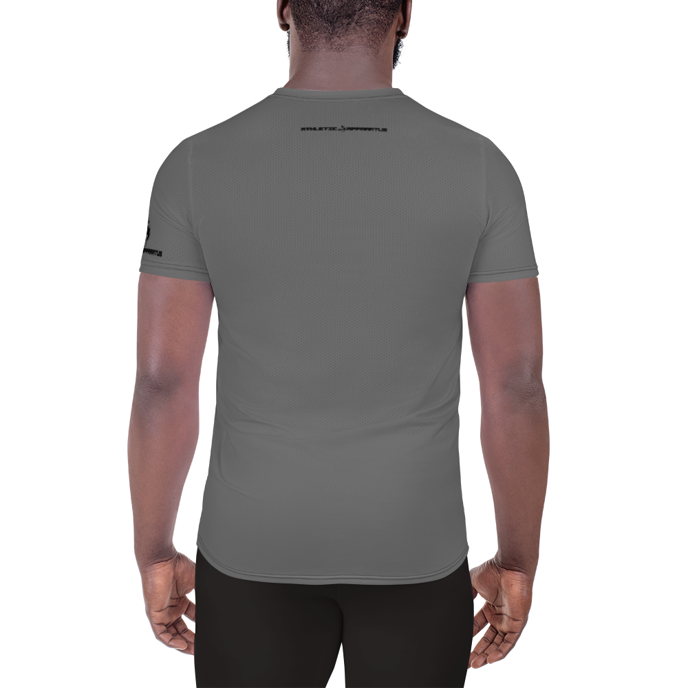 
                  
                    Athletic Apparatus Grey Black logo Men's Athletic T-shirt - Athletic Apparatus
                  
                