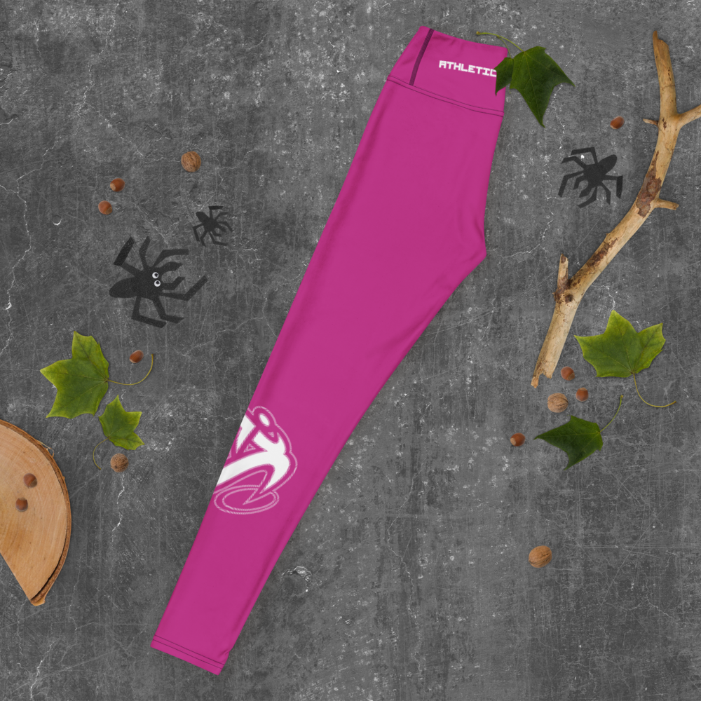 
                  
                    Athletic Apparatus Pink White logo V3 Yoga Leggings - Athletic Apparatus
                  
                