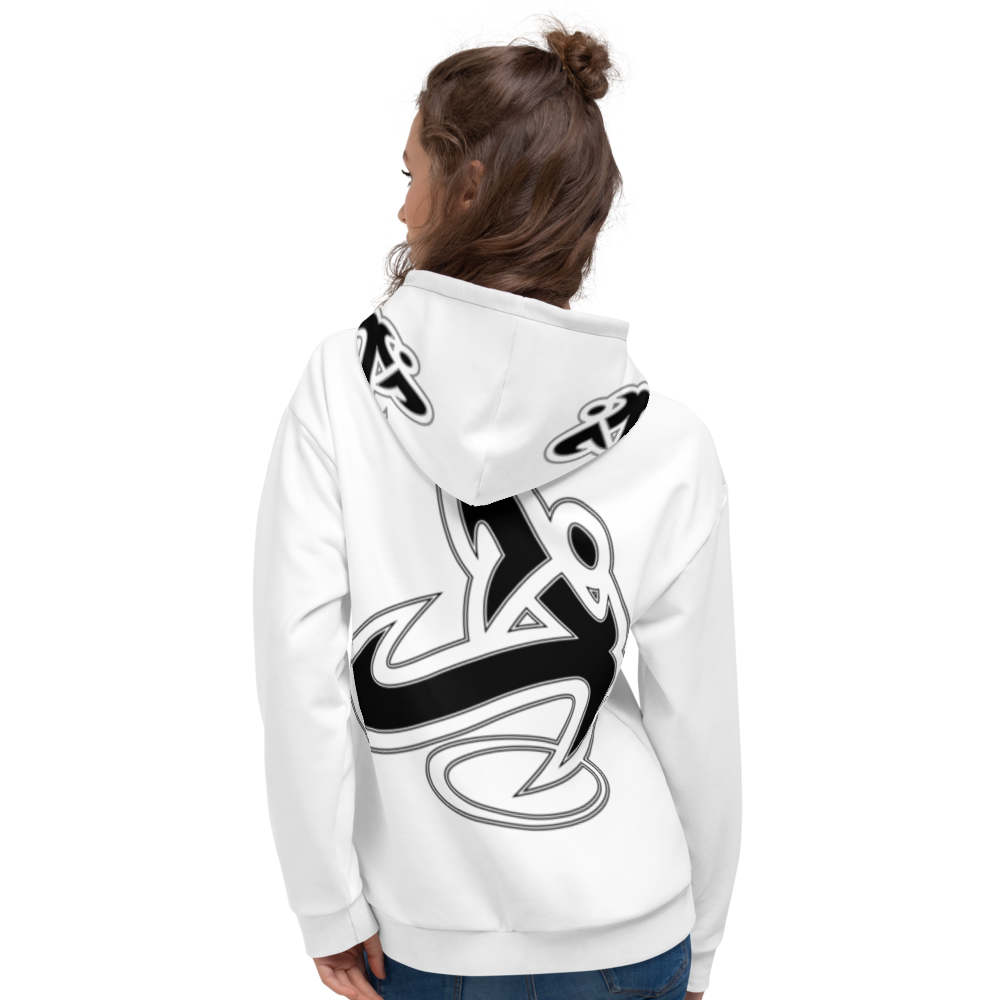 
                      
                        Athletic Apparatus White Black Logo Unisex Hoodie - Athletic Apparatus
                      
                    