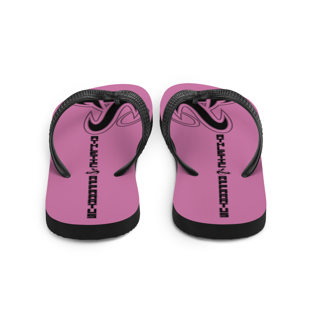 
                  
                    Athletic Apparatus Pink 1 Black logo Flip-Flops - Athletic Apparatus
                  
                