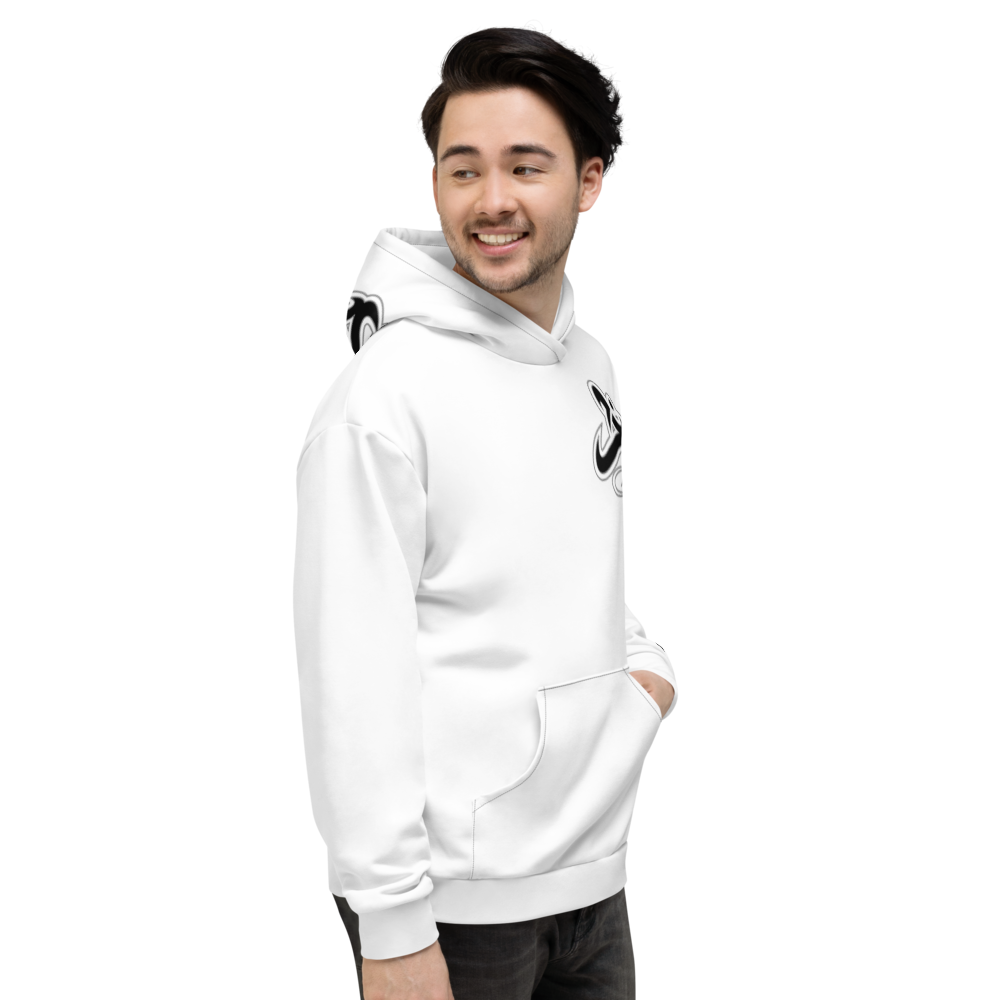 
                      
                        Athletic Apparatus White Black Logo Unisex Hoodie - Athletic Apparatus
                      
                    