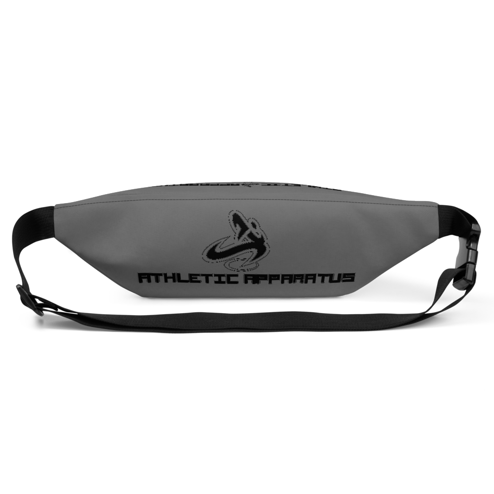 
                      
                        Athletic Apparatus Grey Black Logo Fanny Pack - Athletic Apparatus
                      
                    