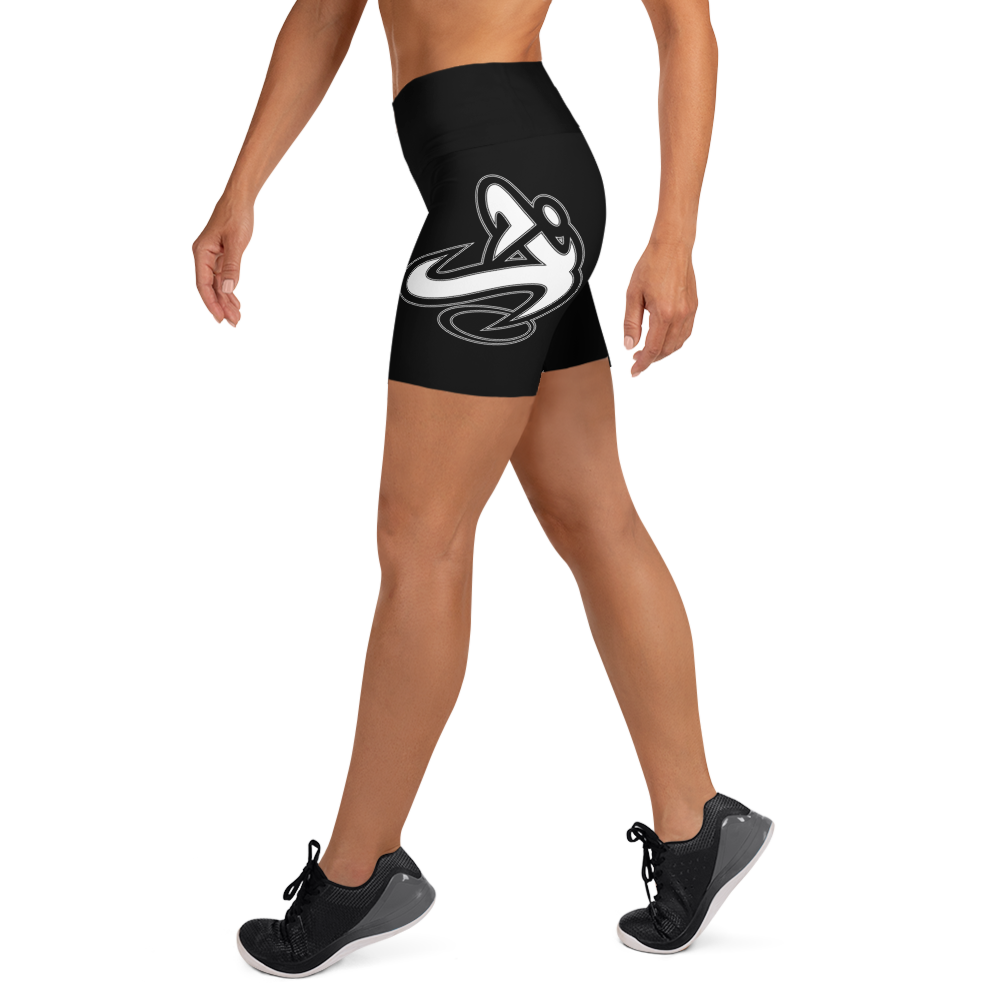 
                      
                        Athletic Apparatus Black White logo Yoga Shorts - Athletic Apparatus
                      
                    