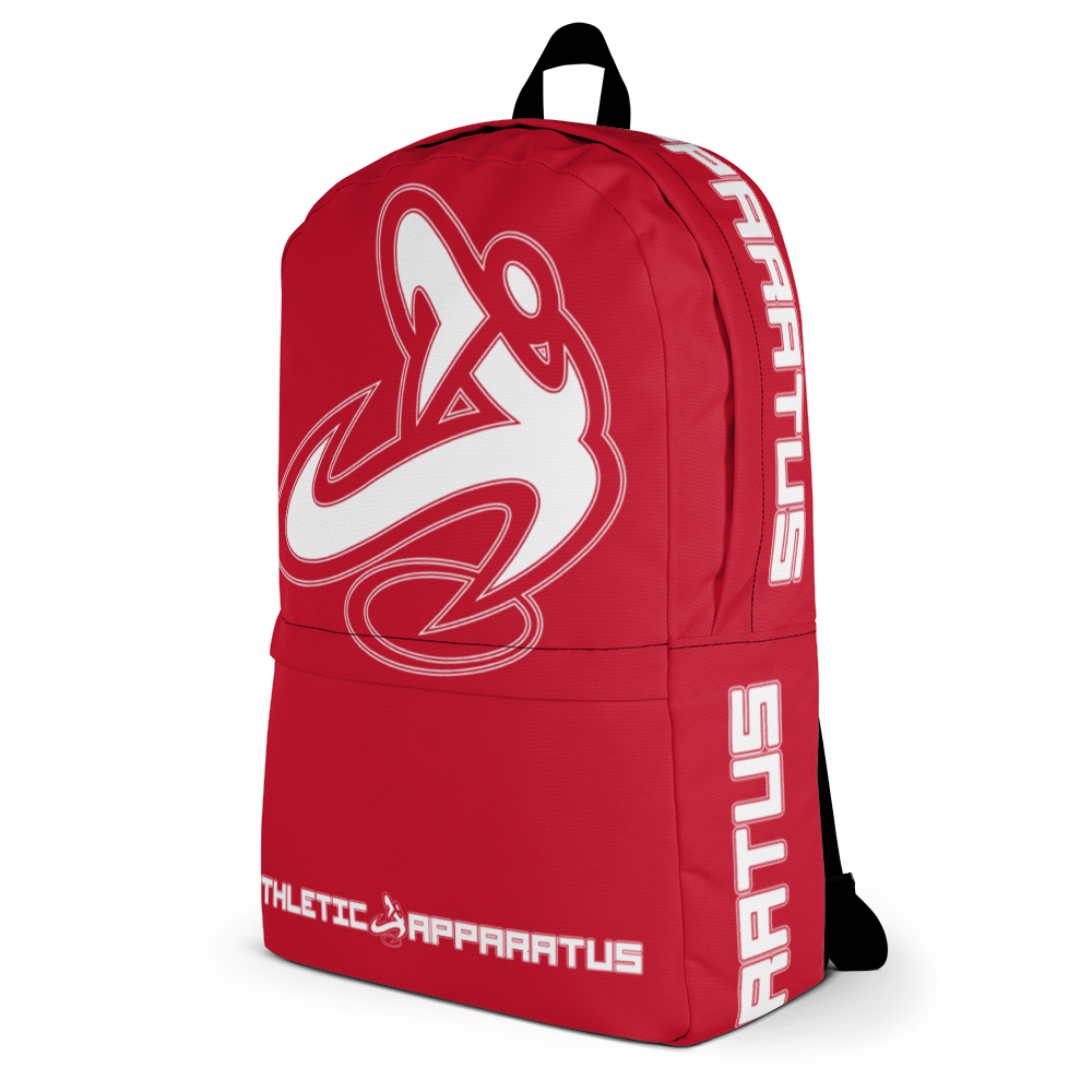 
                      
                        Athletic Apparatus Red White logo Backpack - Athletic Apparatus
                      
                    