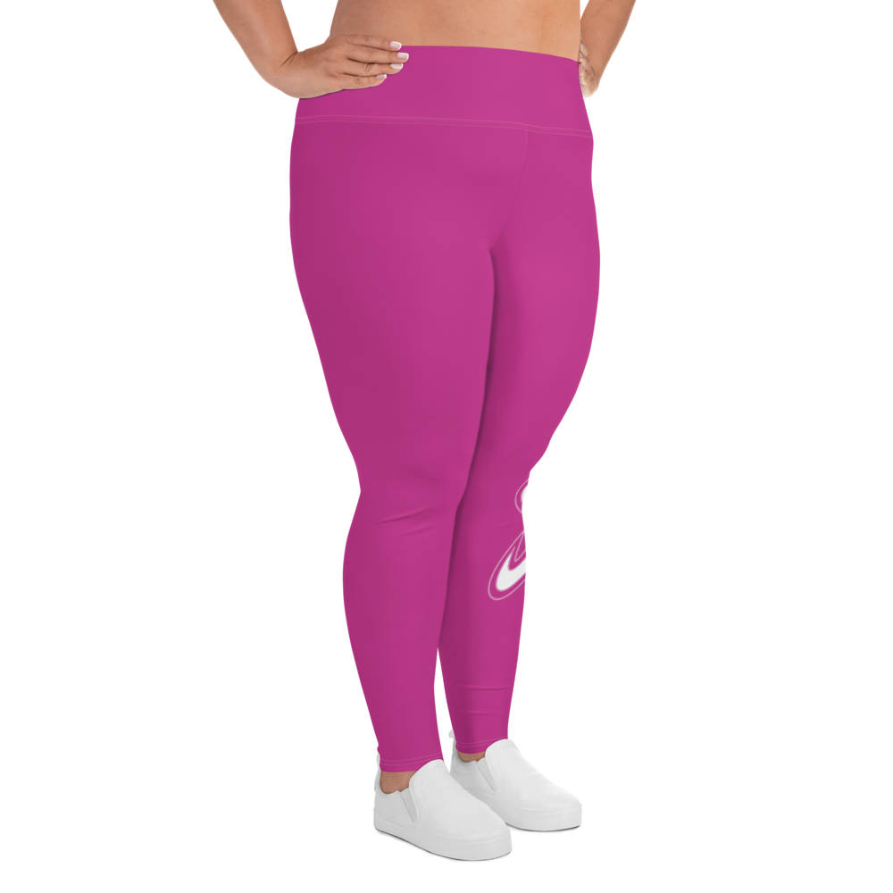 
                      
                        Athletic Apparatus Pink White logo White stitch V3 Plus Size Leggings - Athletic Apparatus
                      
                    