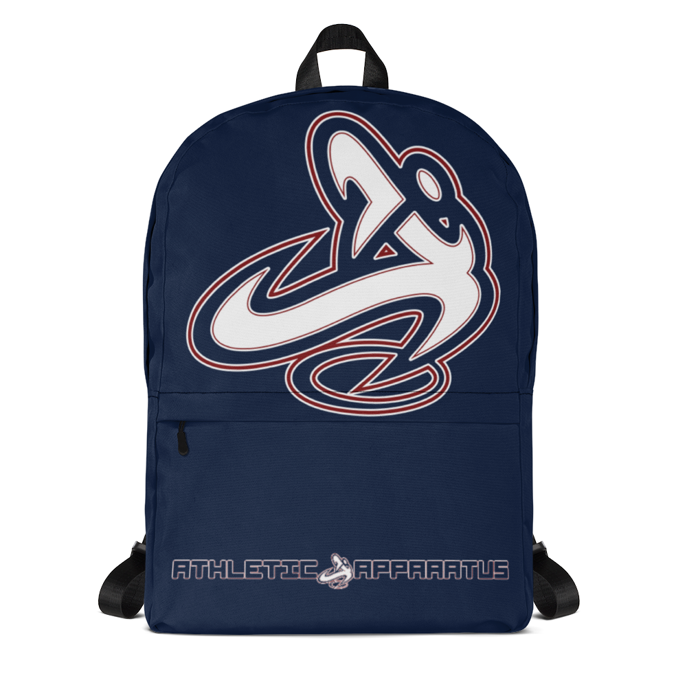 Athletic Apparatus Navy rwb logo Backpack - Athletic Apparatus