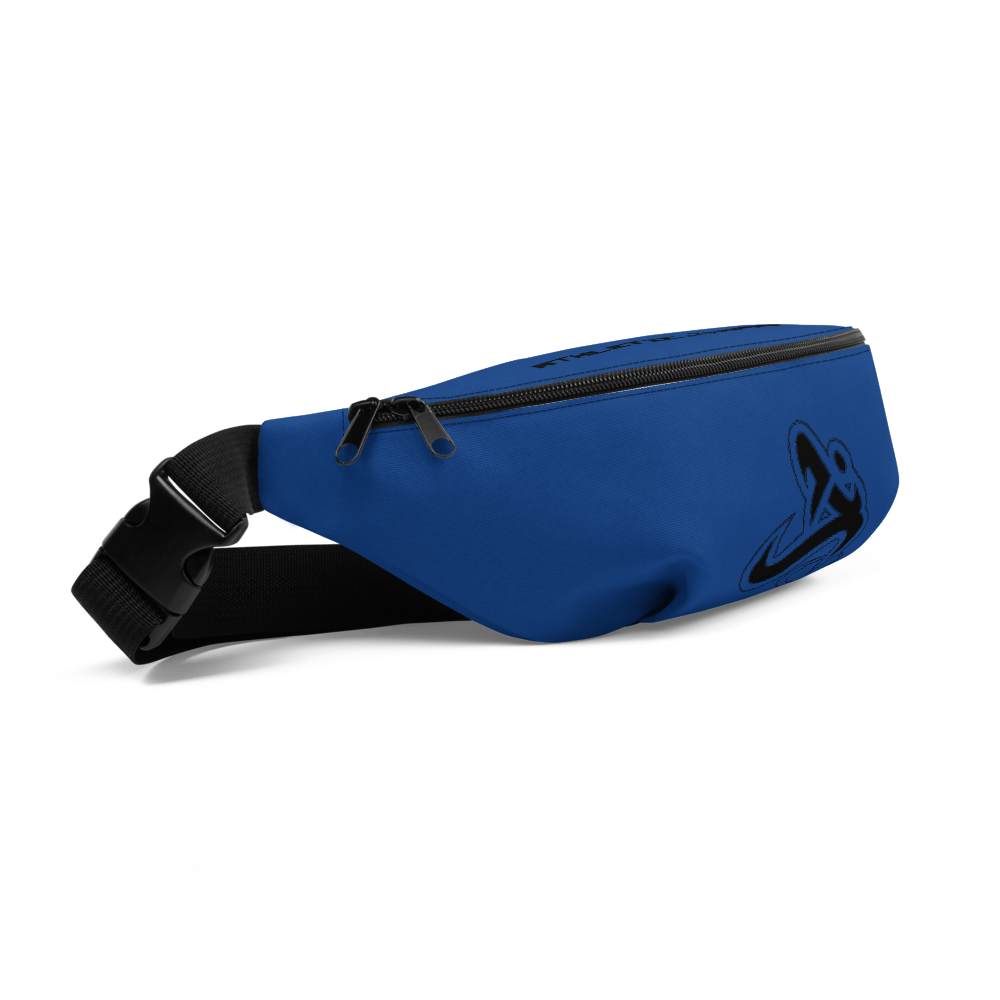 Athletic Apparatus Blue 2 Black Logo Fanny Pack - Athletic Apparatus