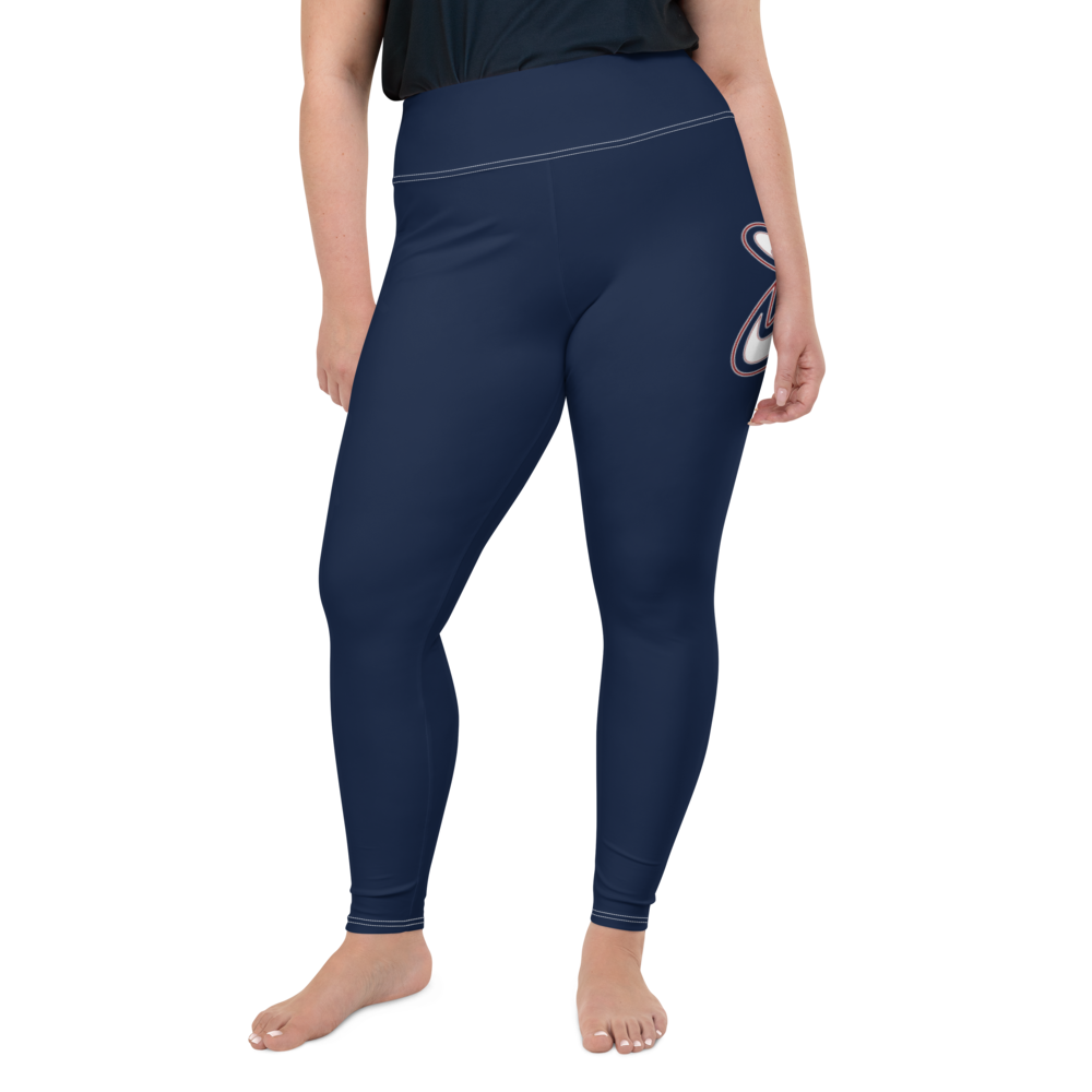 
                      
                        Athletic Apparatus Navy Blue rwb logo White stitch Plus Size Leggings - Athletic Apparatus
                      
                    