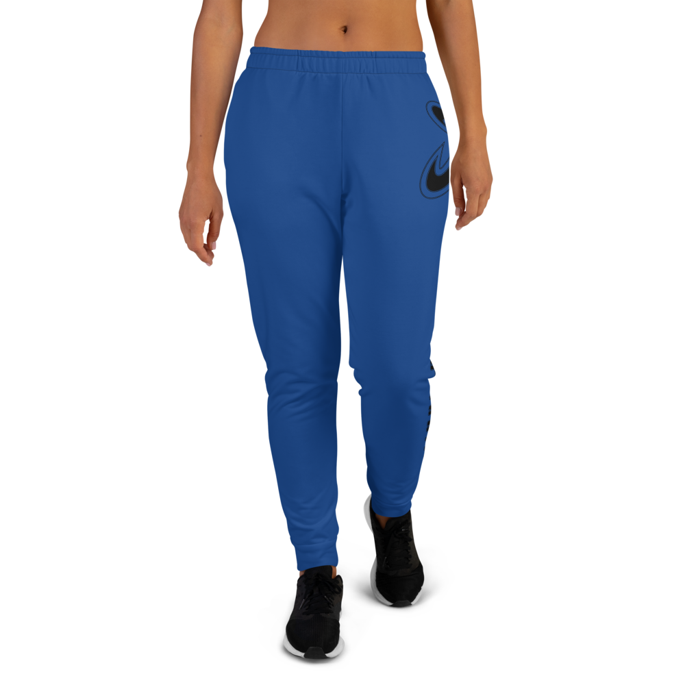 Athletic Apparatus Blue 2 Black Logo Women's Joggers - Athletic Apparatus