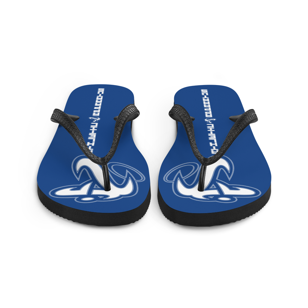 
                  
                    Athletic Apparatus Blue 2 White logo Flip-Flops copy - Athletic Apparatus
                  
                
