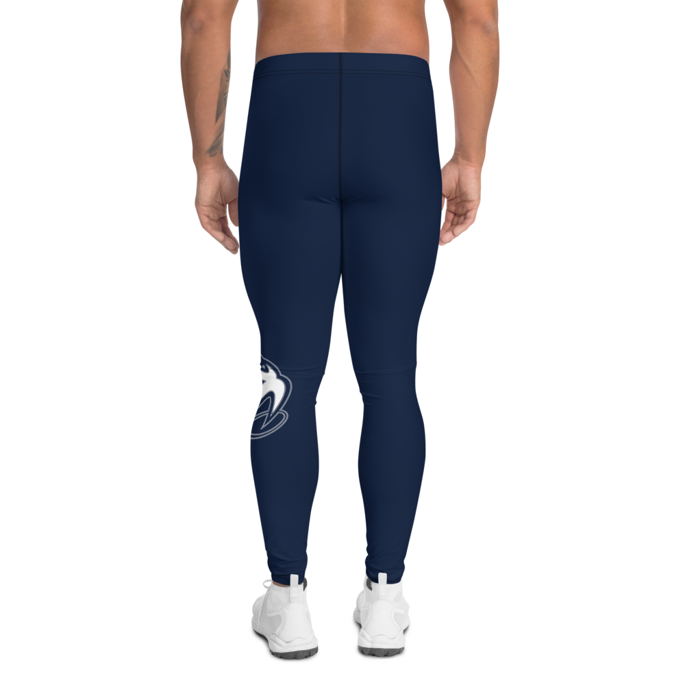 
                      
                        Athletic Apparatus Navy White logo V3 Men's Leggings - Athletic Apparatus
                      
                    