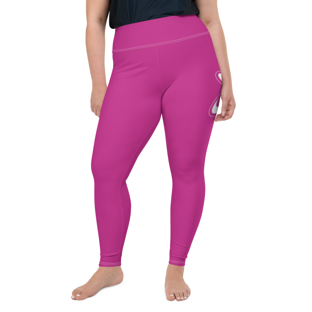 
                      
                        Athletic Apparatus Pink White logo White stitch Plus Size Leggings - Athletic Apparatus
                      
                    