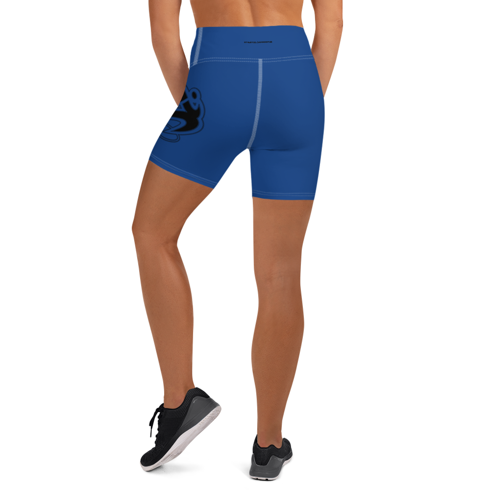 
                  
                    Athletic Apparatus Blue 2 Black Logo White stitch Yoga Shorts - Athletic Apparatus
                  
                