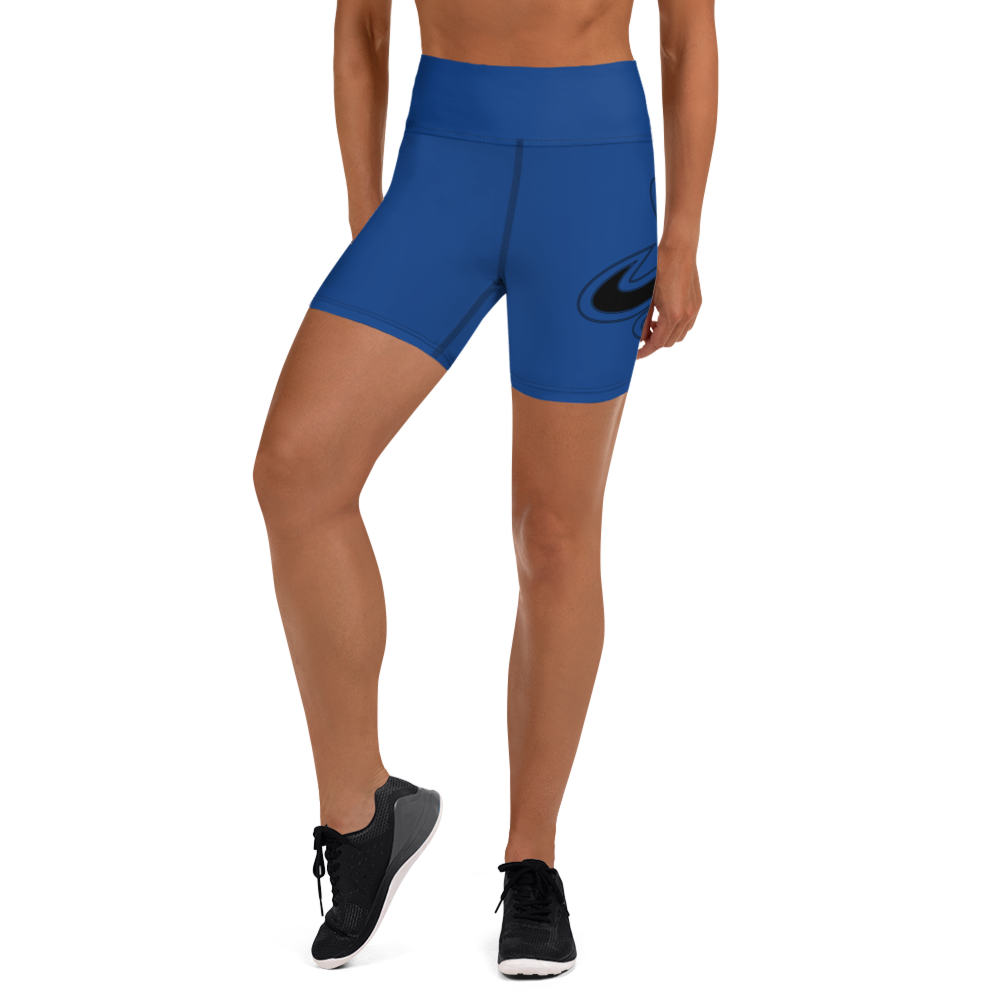 
                      
                        Athletic Apparatus Blue 2 Black Logo Yoga Shorts - Athletic Apparatus
                      
                    