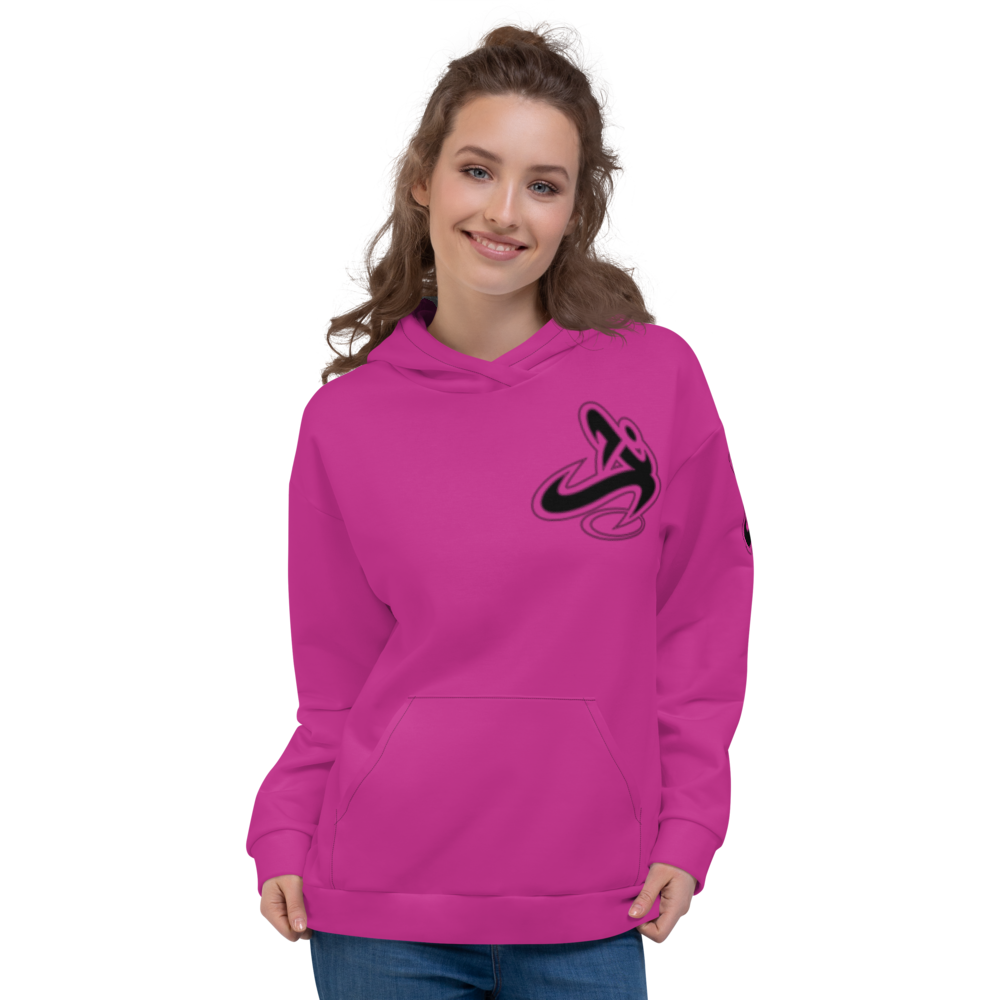 
                      
                        Athletic Apparatus Pink Black Logo Unisex Hoodie - Athletic Apparatus
                      
                    