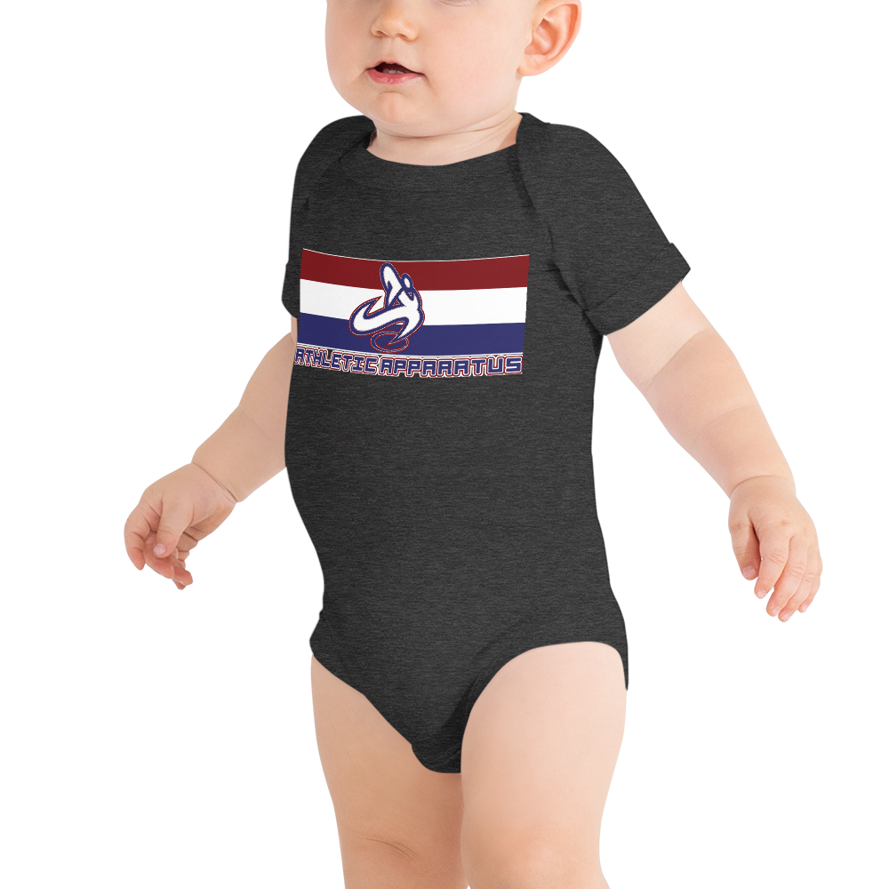 
                      
                        Athletic Apparatus Baby One Piece T-Shirt - Athletic Apparatus
                      
                    