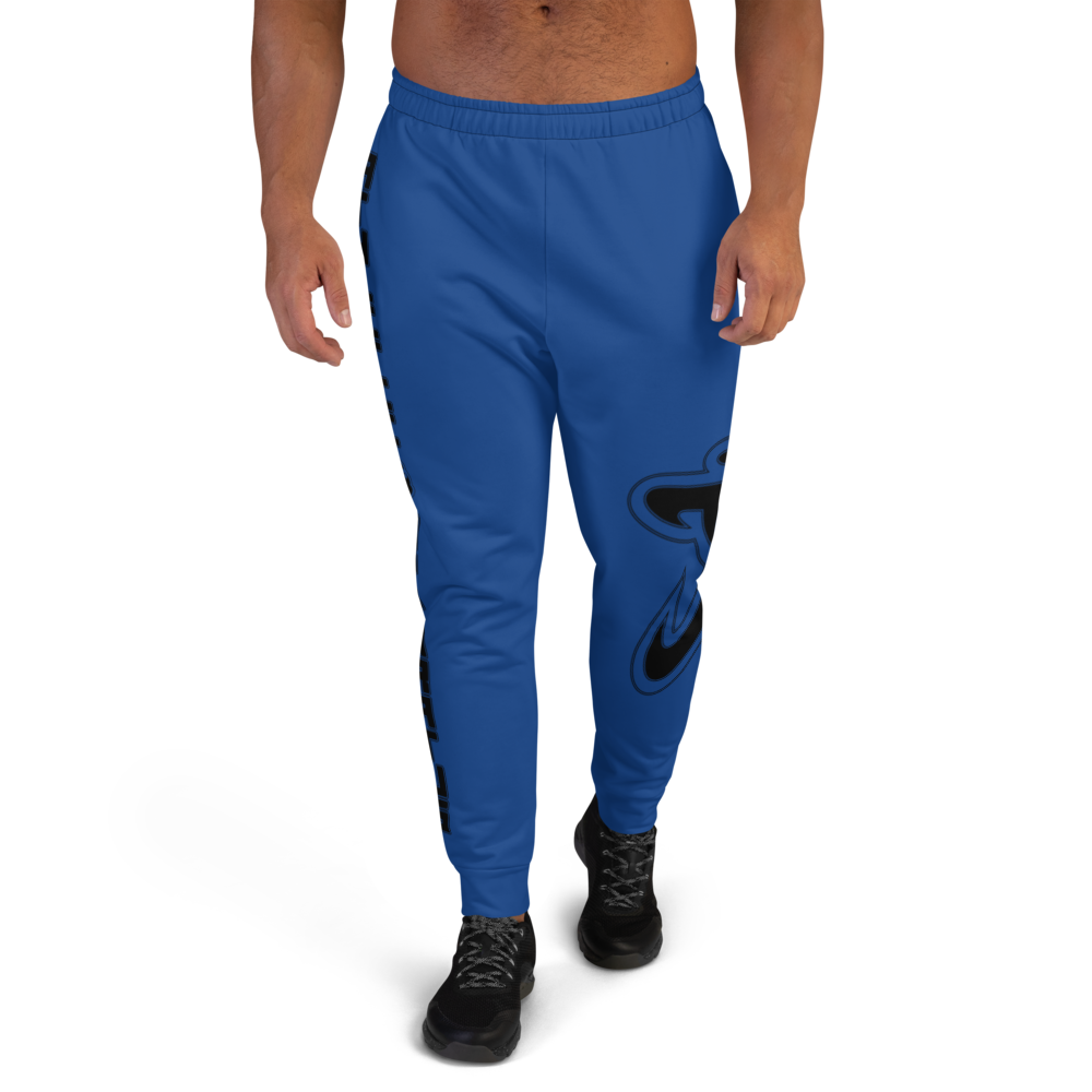 Athletic Apparatus Blue 2 Black Logo V1 Men's Joggers - Athletic Apparatus