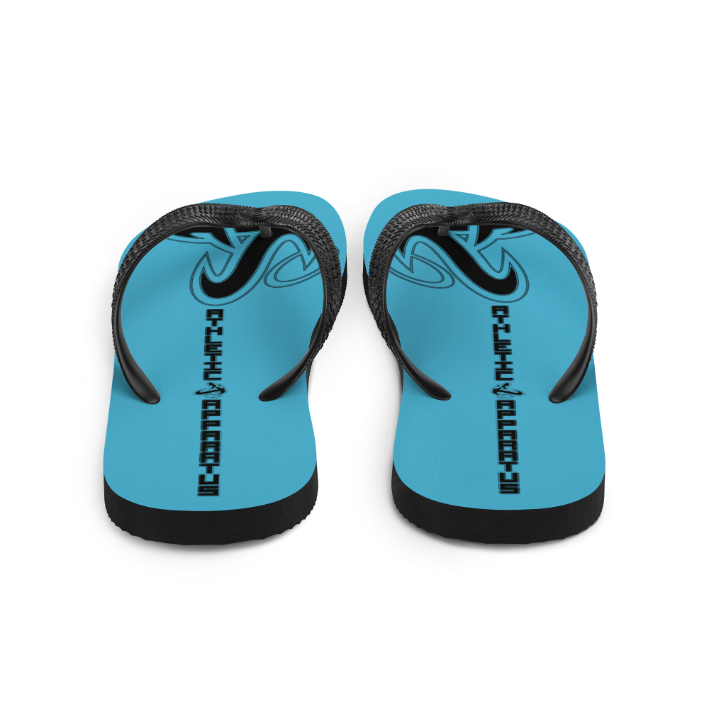 
                      
                        Athletic Apparatus Blue 7 Black logo Flip-Flops - Athletic Apparatus
                      
                    