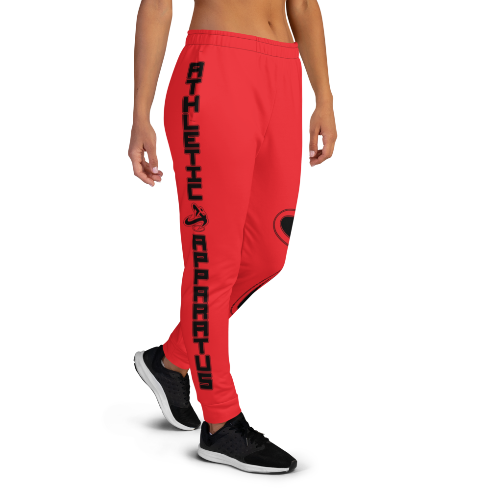 
                      
                        Athletic Apparatus Red 1 Black Logo V2 Women's Joggers - Athletic Apparatus
                      
                    