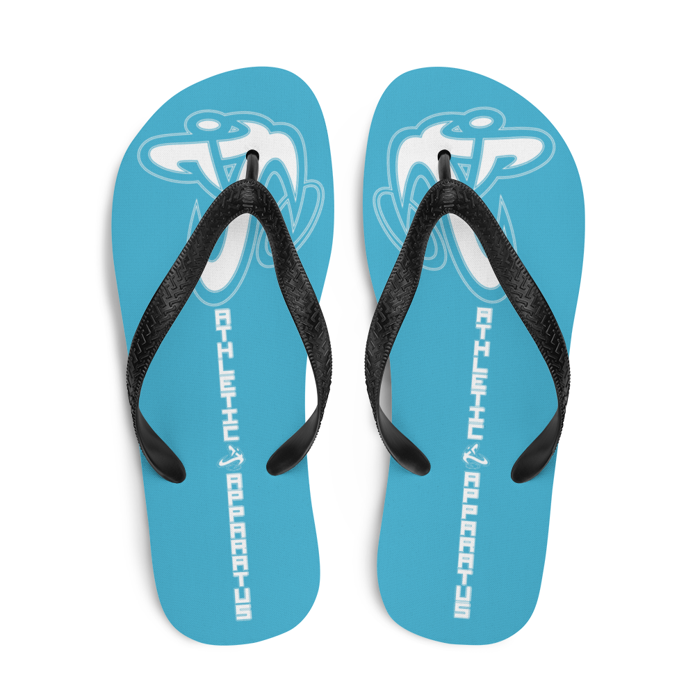 
                      
                        Athletic Apparatus Blue 7 White logo Flip-Flops - Athletic Apparatus
                      
                    