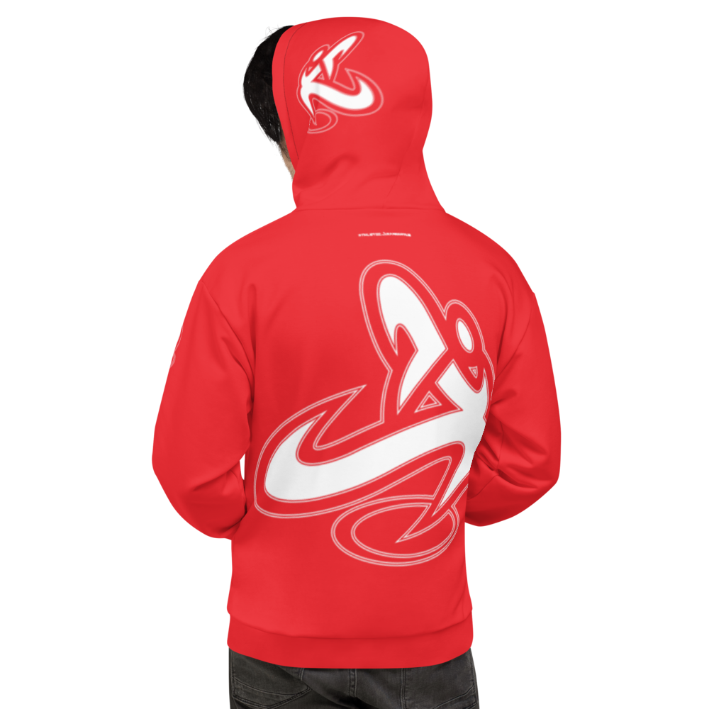 
                      
                        Athletic Apparatus Red 1 White Logo Unisex Hoodie - Athletic Apparatus
                      
                    