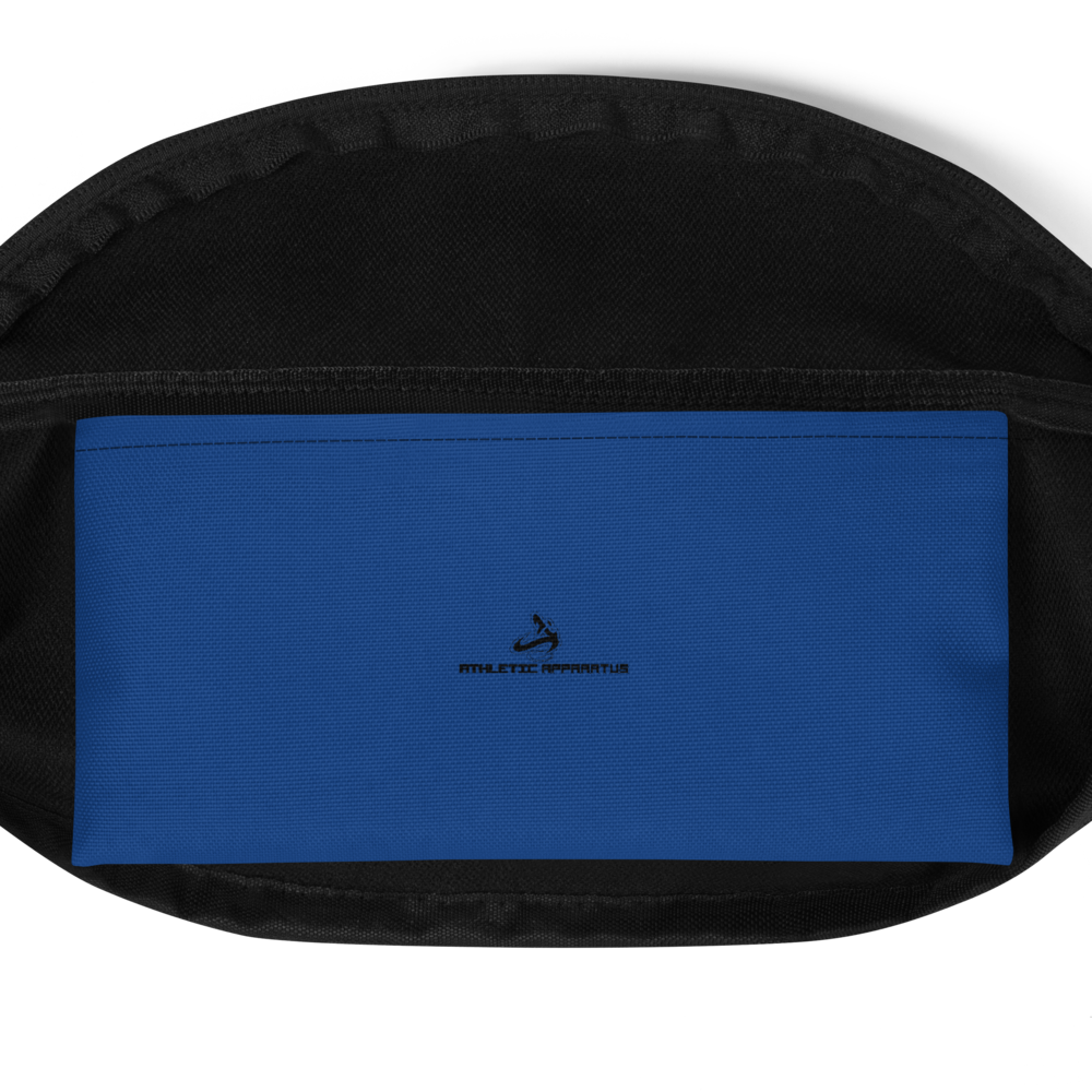 
                      
                        Athletic Apparatus Blue 2 Black Logo Fanny Pack - Athletic Apparatus
                      
                    