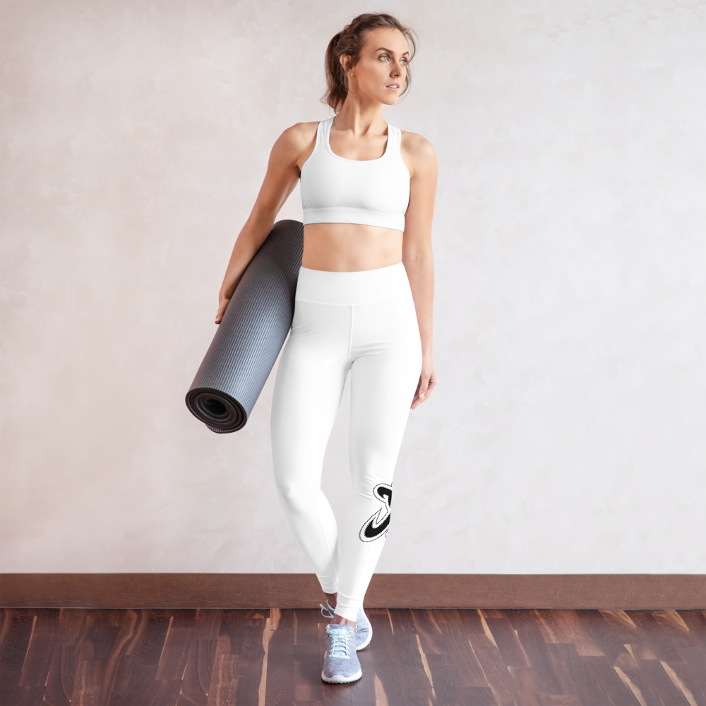 
                      
                        Athletic Apparatus White Black logo White stitch V3 Yoga Leggings - Athletic Apparatus
                      
                    