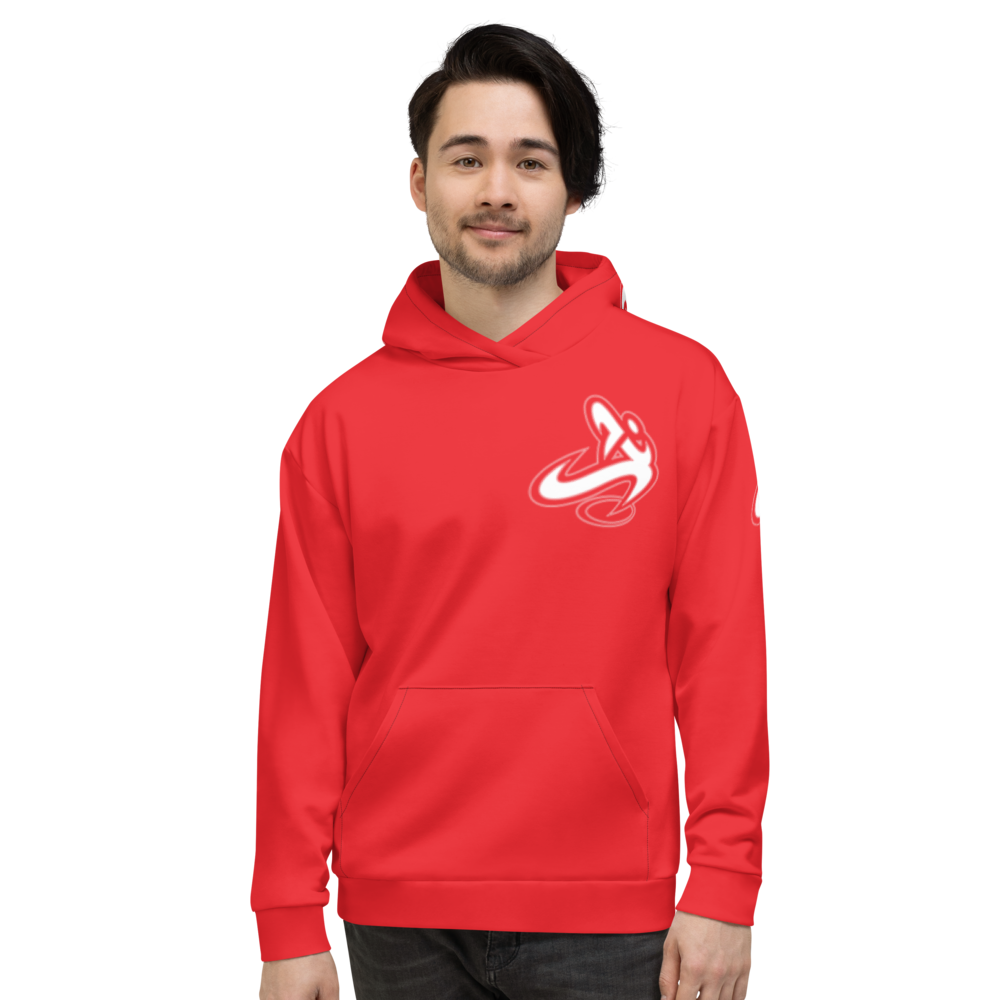 
                      
                        Athletic Apparatus Red 1 White Logo Unisex Hoodie - Athletic Apparatus
                      
                    