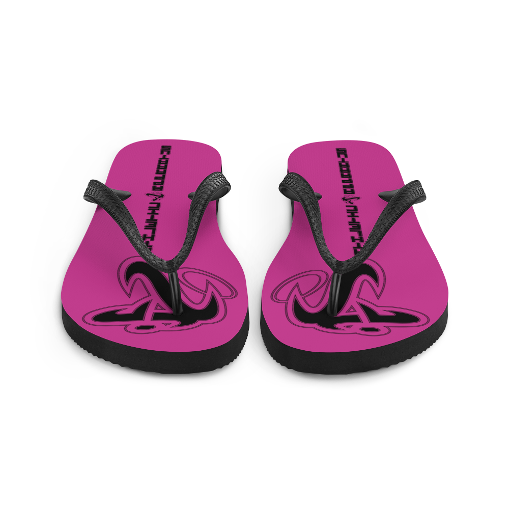 
                  
                    Athletic Apparatus Pink Black logo Flip-Flops - Athletic Apparatus
                  
                