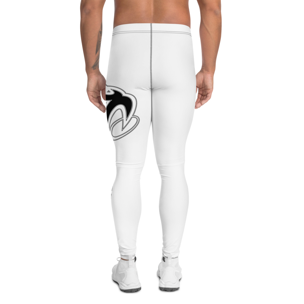 
                  
                    Athletic Apparatus White Black logo V2 Men's Leggings - Athletic Apparatus
                  
                